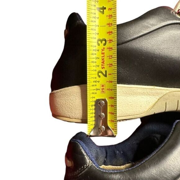 Rare Salvatore Ferragamo black leather sneakers women’s size 8. GUC - Picture 10 of 15